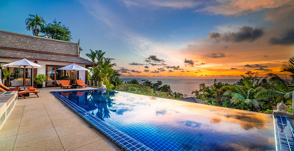 Villa Baan Bon Khao - Stunning view from the pool